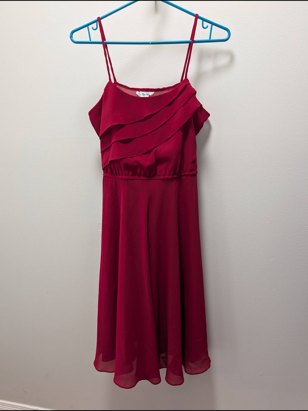 Vtg Nu-Mode Semi Sheer Dress